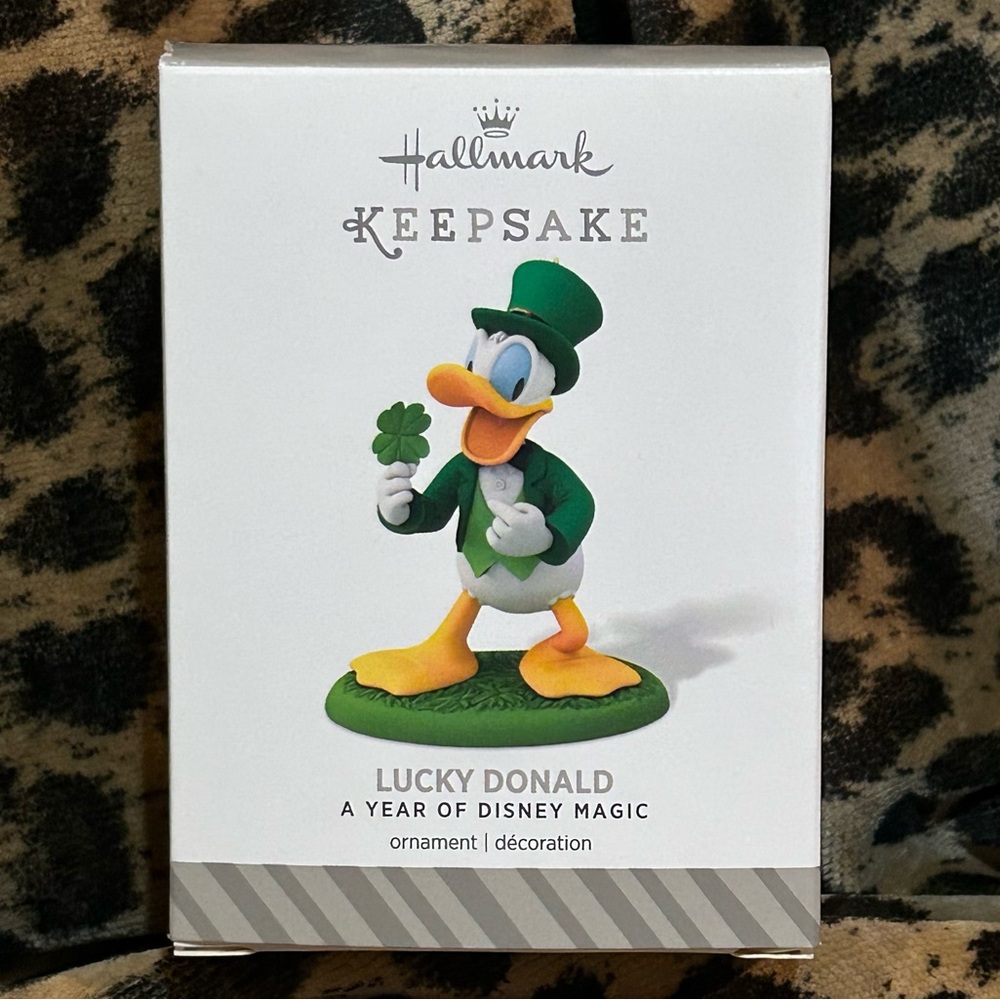 Lucky Donald Duck Disney Hallmark Ornament